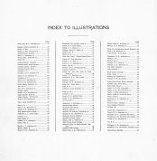 Index to Illustrations, Saline County 1916